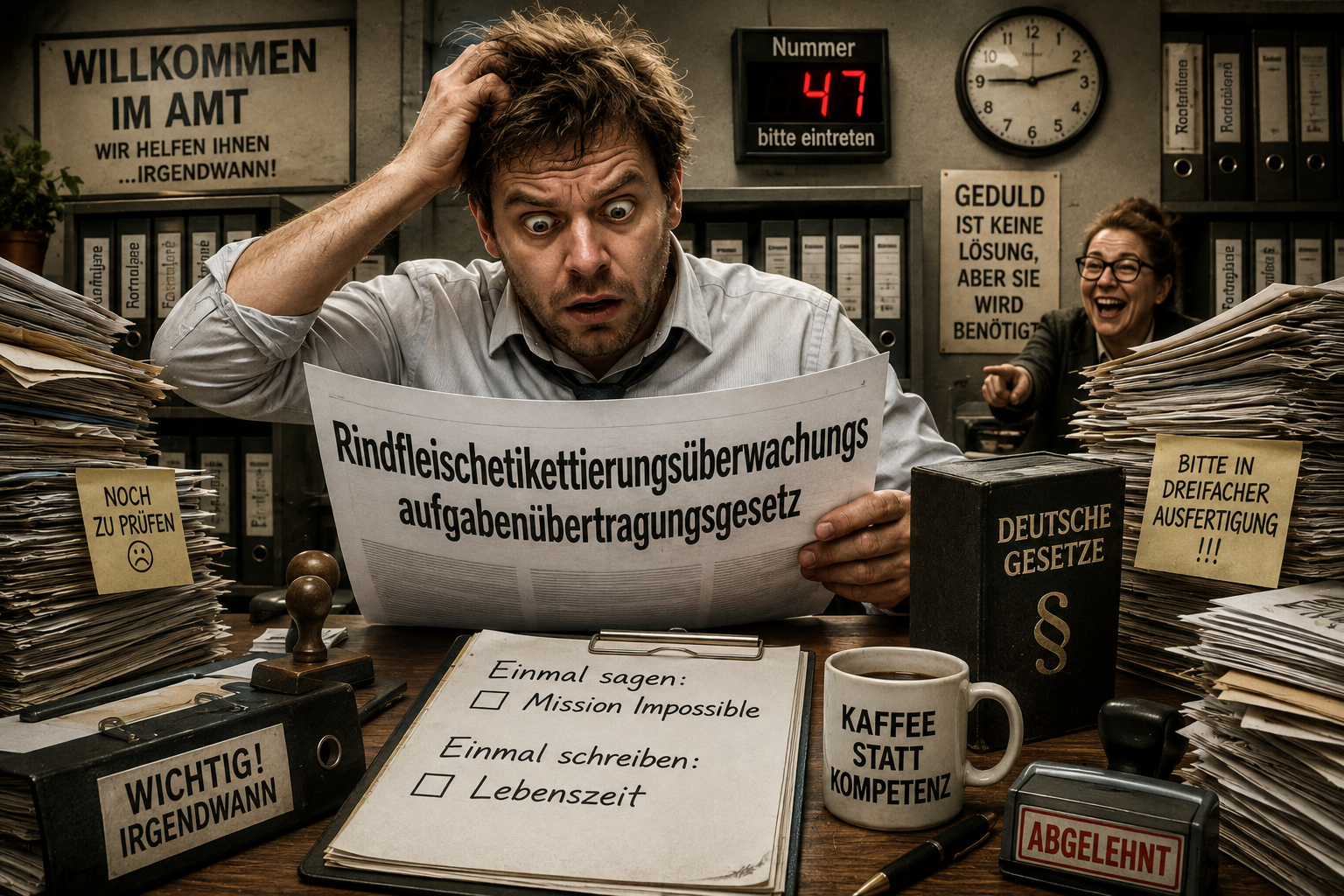 Cover von Rindfleischetikettierungs-überwachungsaufgabgabenübertragungsgesetz
