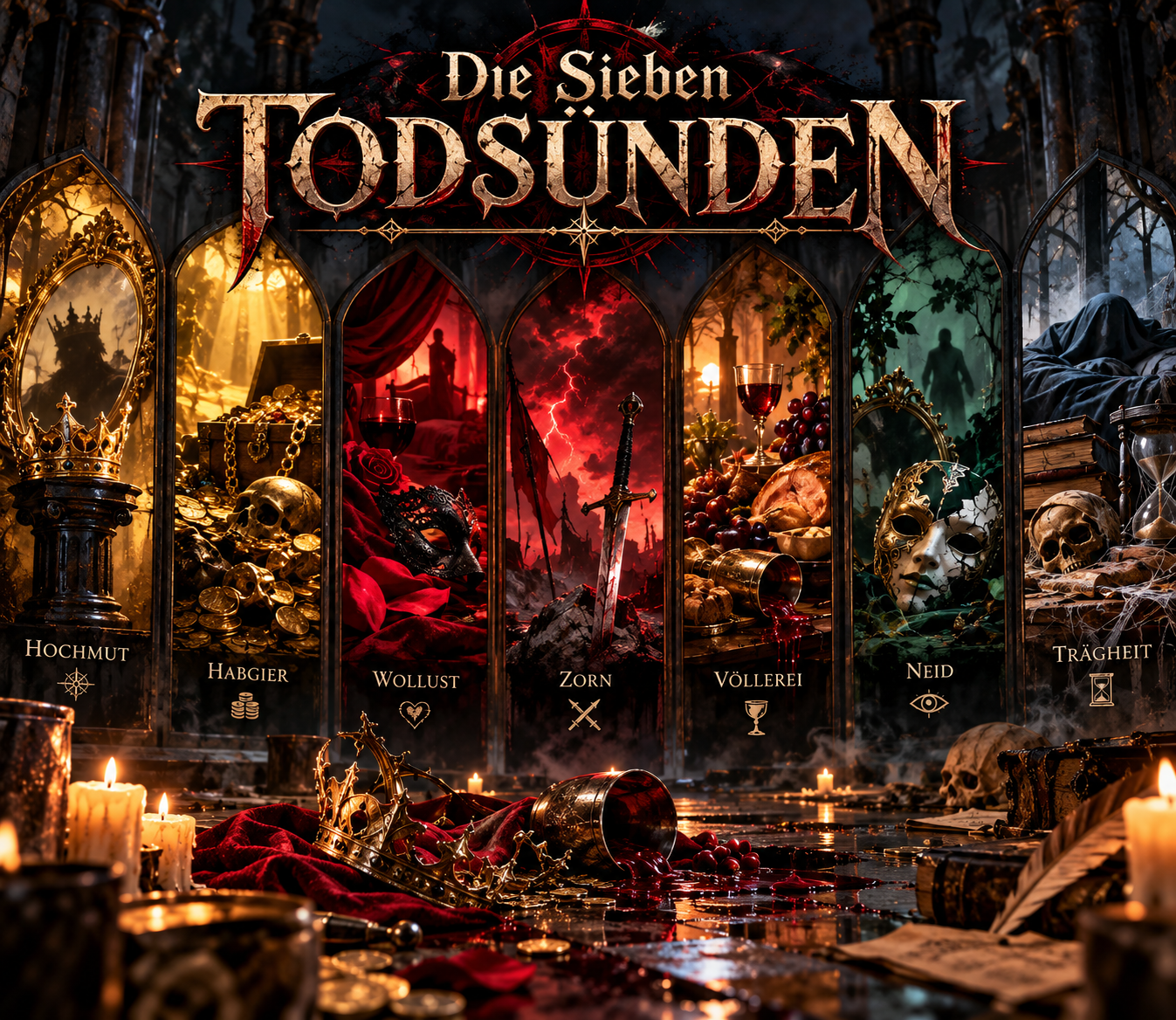 Cover von Die Sieben Todsünden