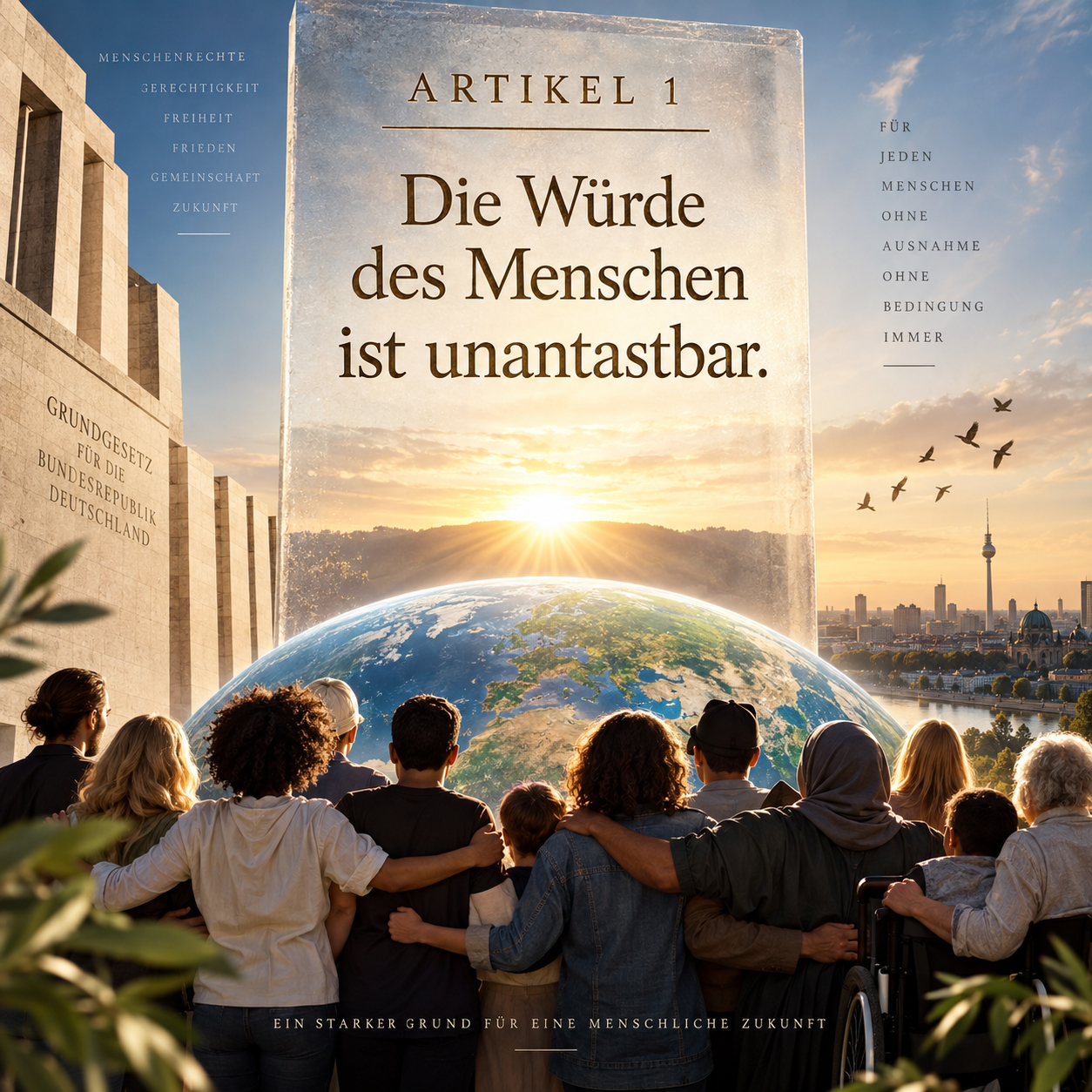 Cover von Die Würde des Menschen - Artikel 1