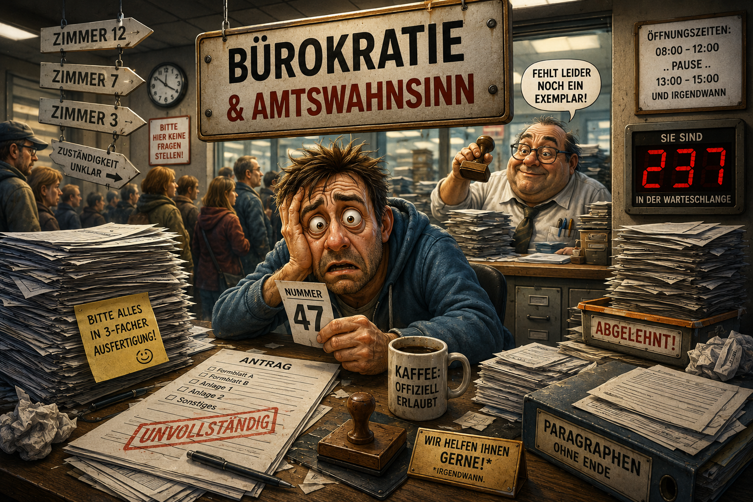 Cover von Bürokratie und Amtswahnsinn