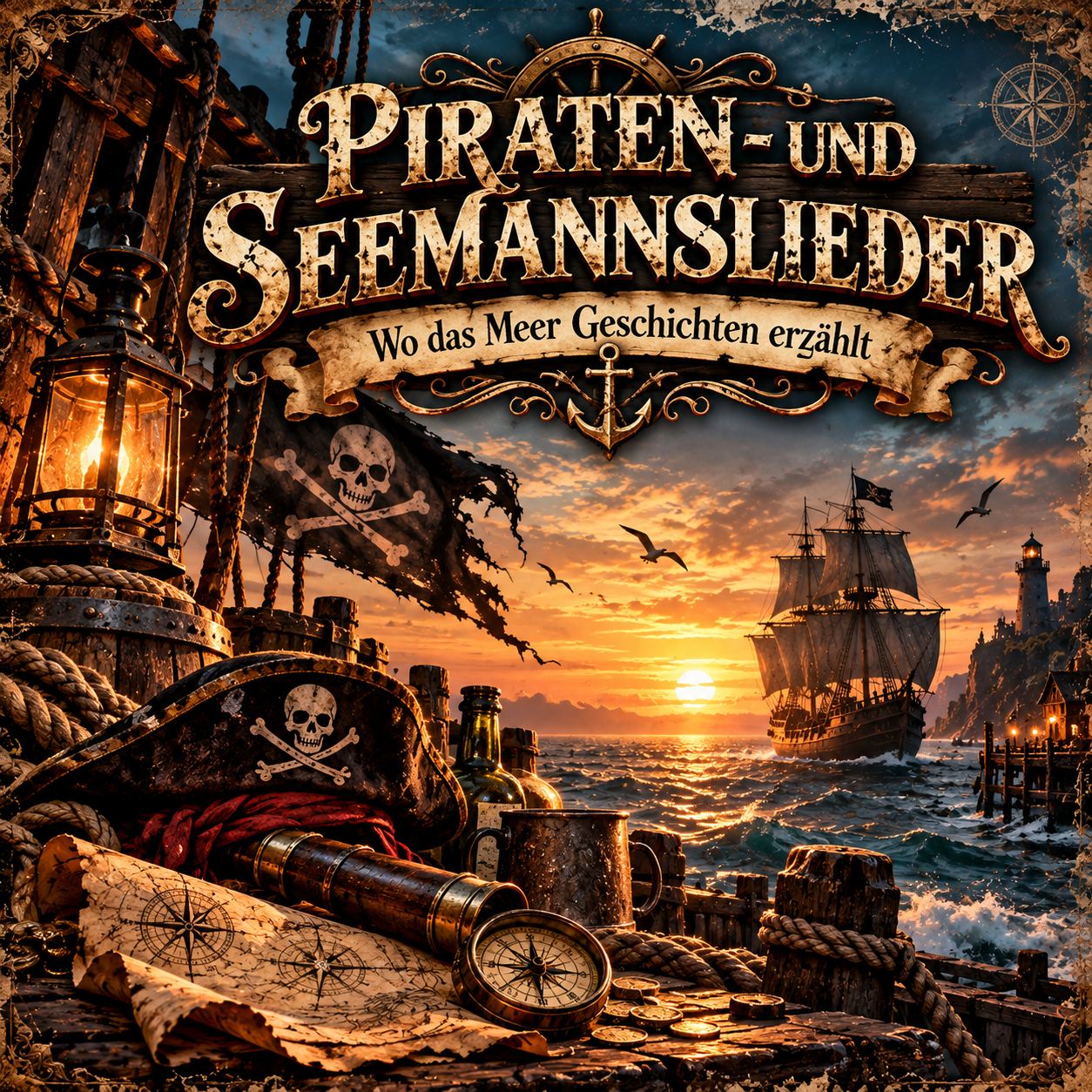 Cover von Piraten- und Seemannslieder